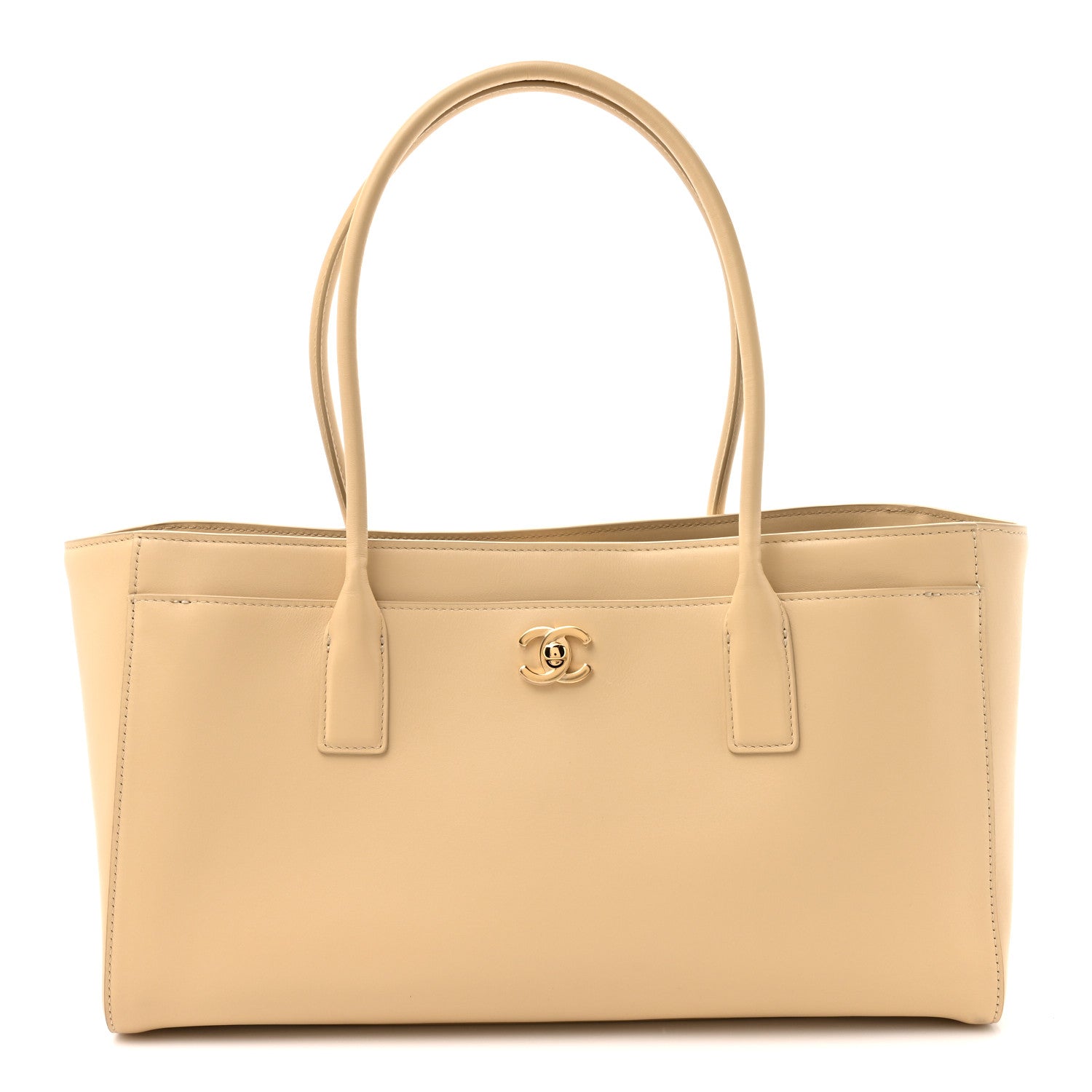 Chanel Calfskin Archetype Small Shopping Tote Beige 1 of 12