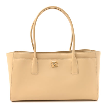 Chanel Calfskin Archetype Small Shopping Tote Beige 1 of 12