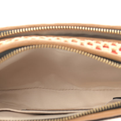 Marc Jacobs Woven Straw Snapshot Camera Bag Tan 6 of 11