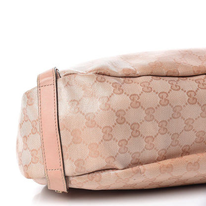 Gucci Crystal Monogram Medium Abbey Shoulder Bag Blush 5 of 14