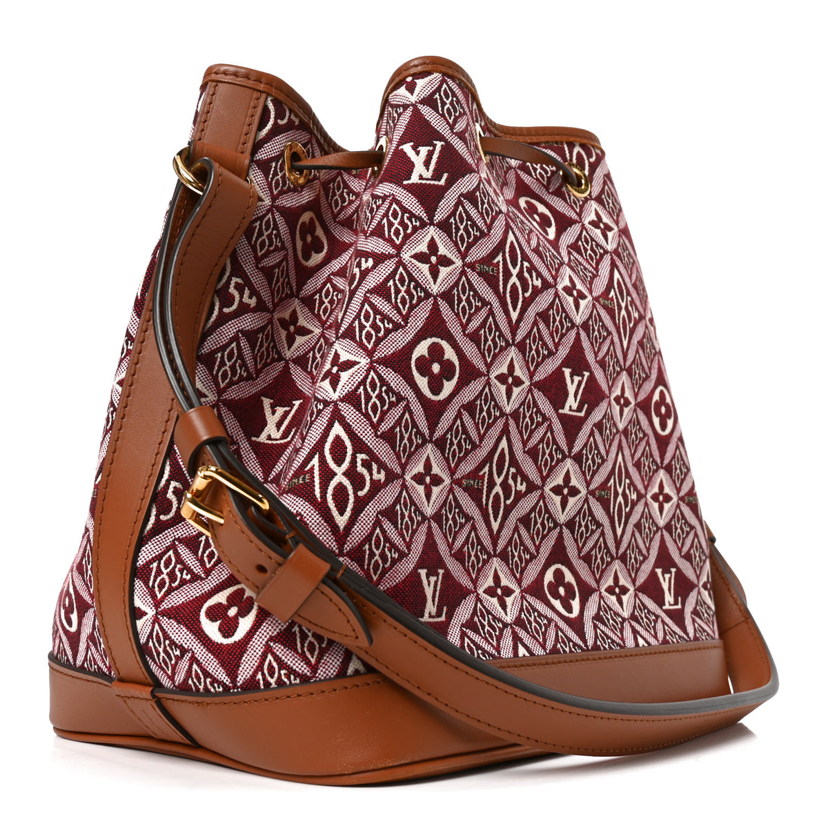 Louis Vuitton Jacquard Since 1854 Petit Noe Bordeaux 3 of 9
