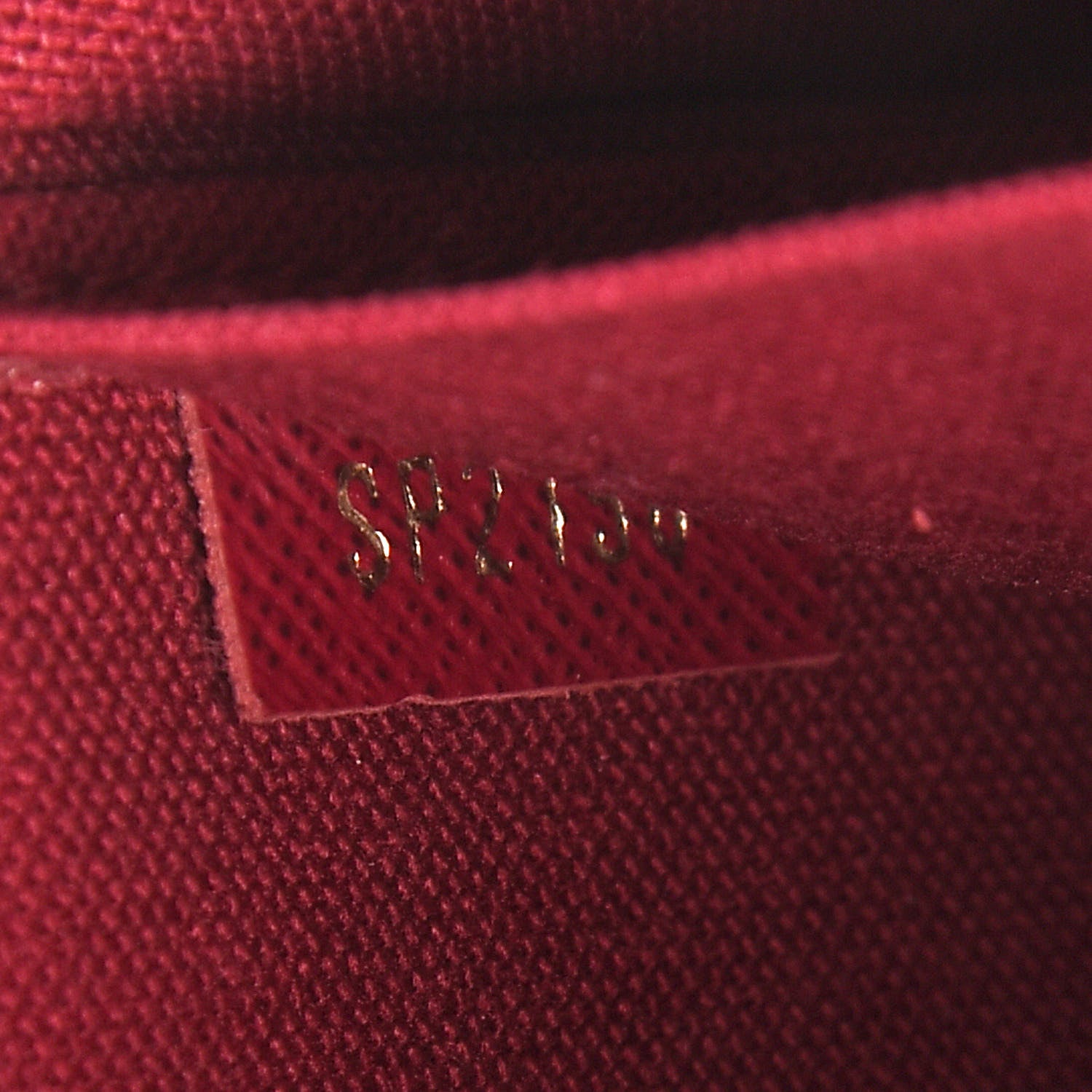 Louis Vuitton Monogram Pochette Felicie Chain Wallet Fuchsia 9 of 10