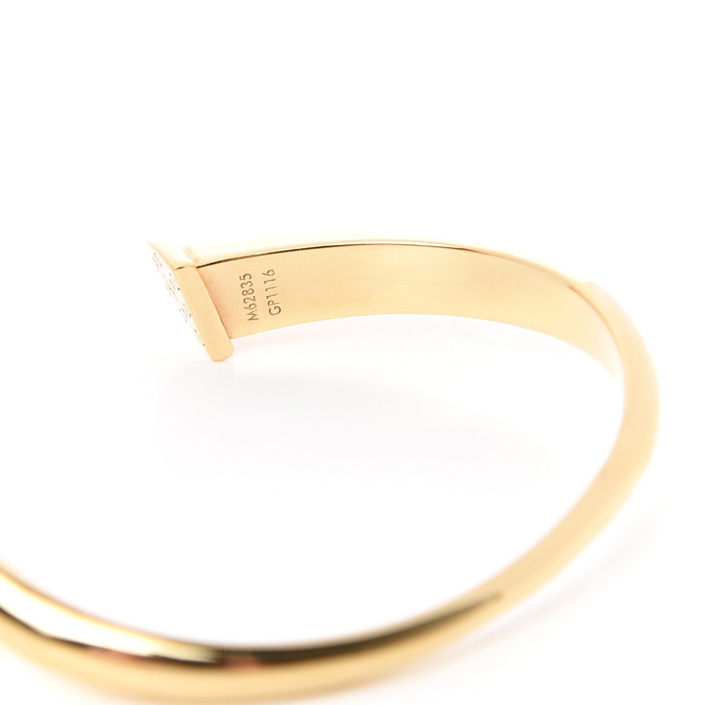 Monogram Rigid LVness Bracelet Gold