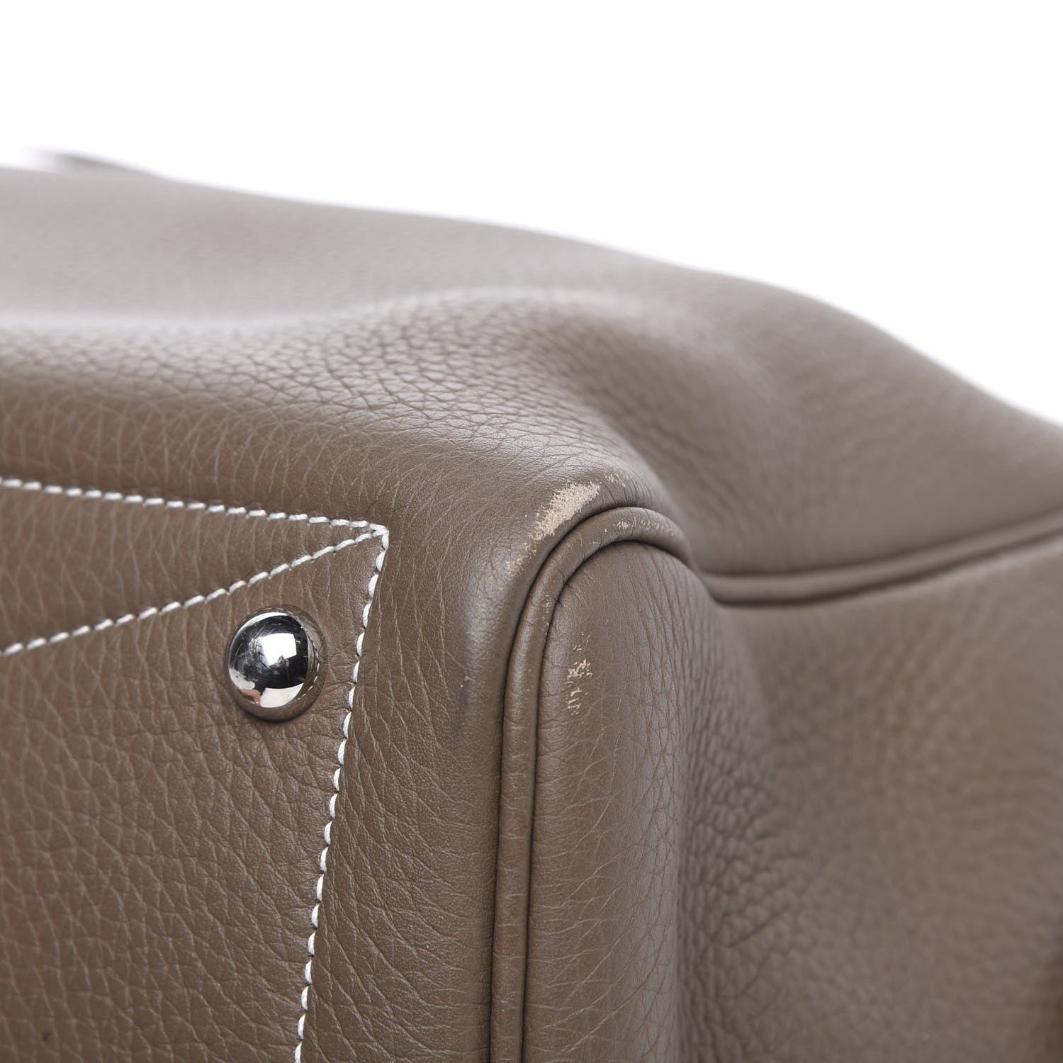 Hermes Taurillon Clemence Victoria II 35 Etoupe 12 of 14