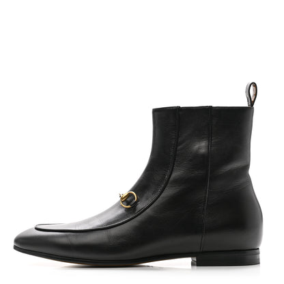 Gucci Malaga Kid Womens Jordaan Ankle Boots 39 Black 1 of 8