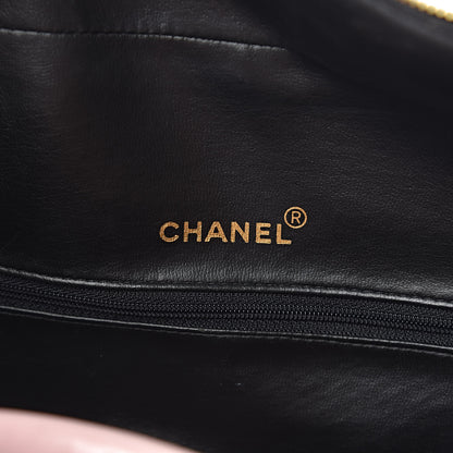 Chanel Calfskin Quilted Large Bowler Pink 6 of 34