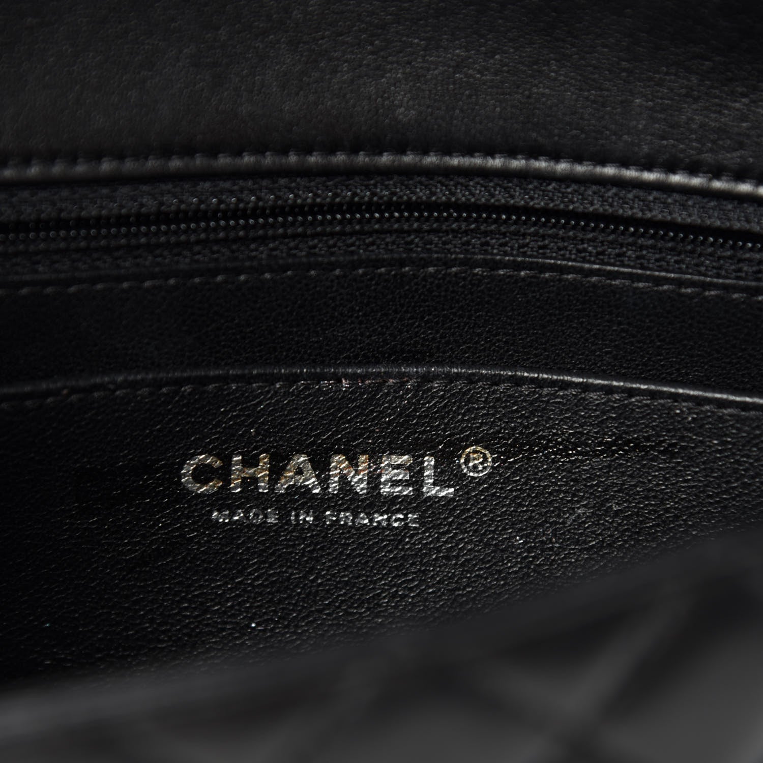 Chanel Lambskin Quilted Mini Rectangular Flap Black 10 of 12