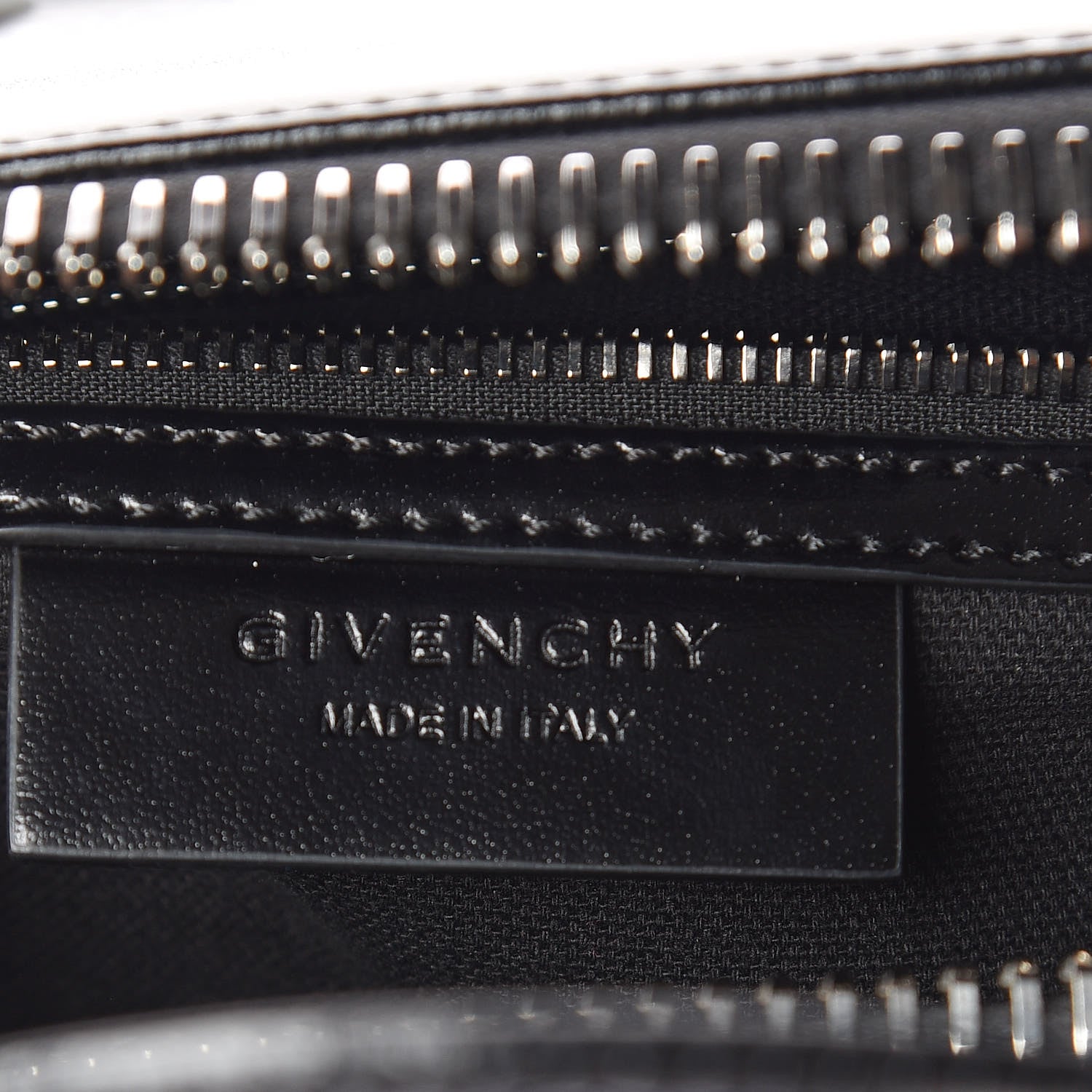 Givenchy Shiny Lord Calfskin Medium Antigona Black 8 of 9