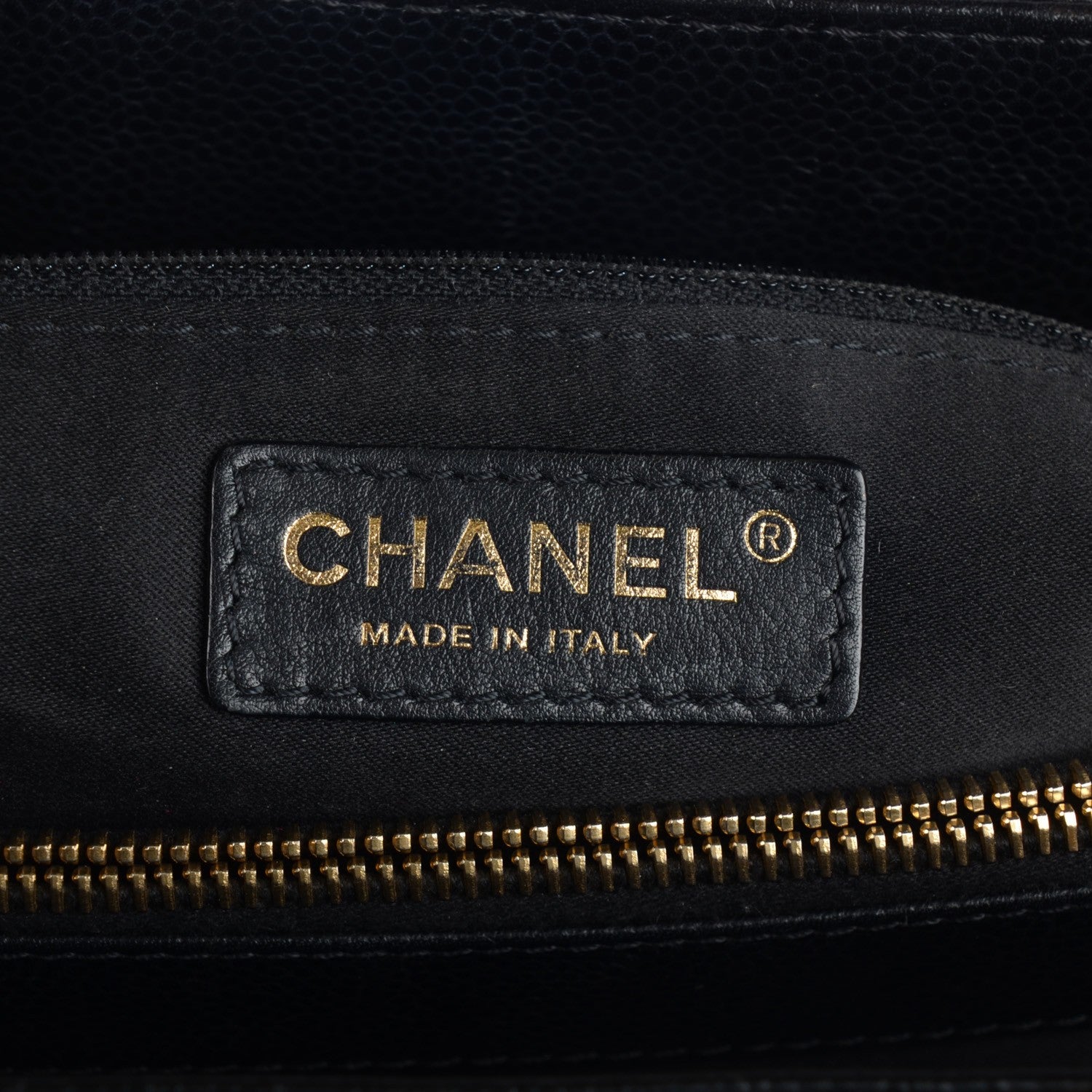 Chanel Caviar Quilted Grand Shopping Tote GST Black 5 of 7
