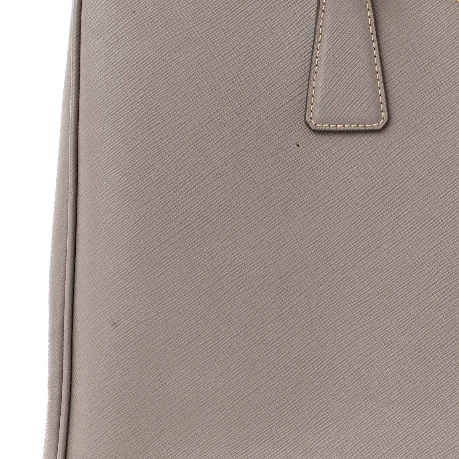 Prada Saffiano Large Galleria Double Zip Tote Argilla 25 of 26