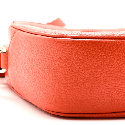 Gucci Pebbled Calfskin Small Soho Disco Bag Sun Orange 9 of 11