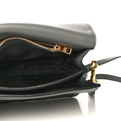 Prada Vitello Daino Crossbody Flap Marmo 6 of 16