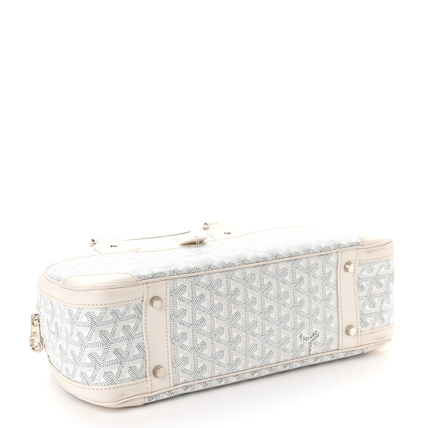 Goyardine Saint Jeanne MM Bowler White
