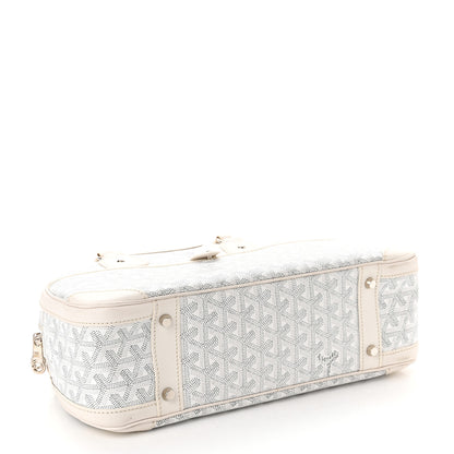 Goyard Goyardine Saint Jeanne MM Bowler White 4 of 10