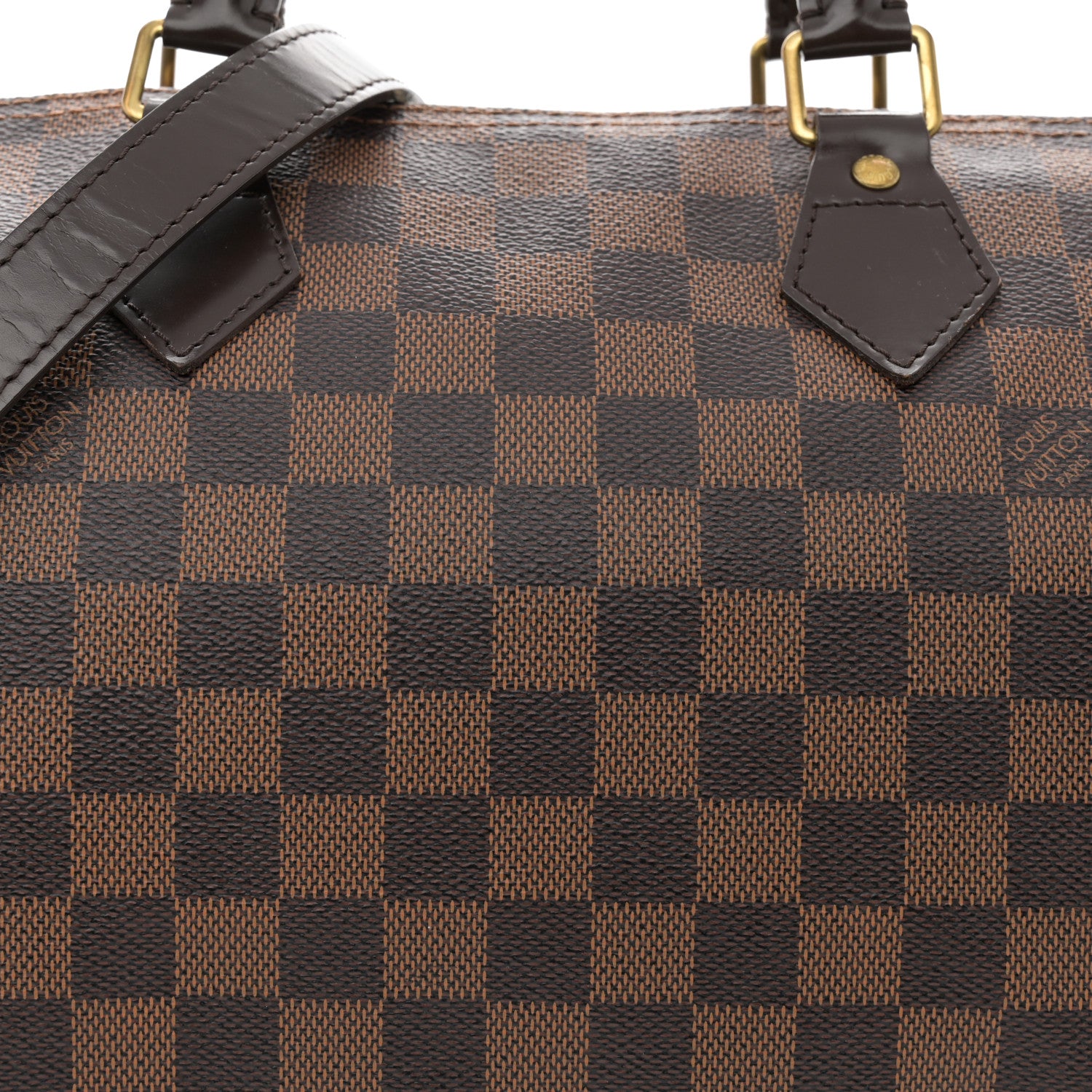Louis Vuitton Damier Ebene Speedy Bandouliere 30 8 of 10