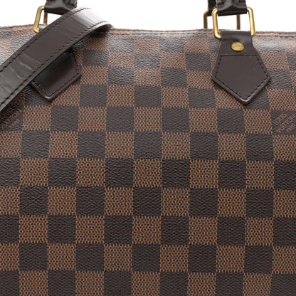 Louis Vuitton Damier Ebene Speedy Bandouliere 30 8 of 10