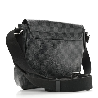 Louis Vuitton Damier Graphite District PM 3 of 11