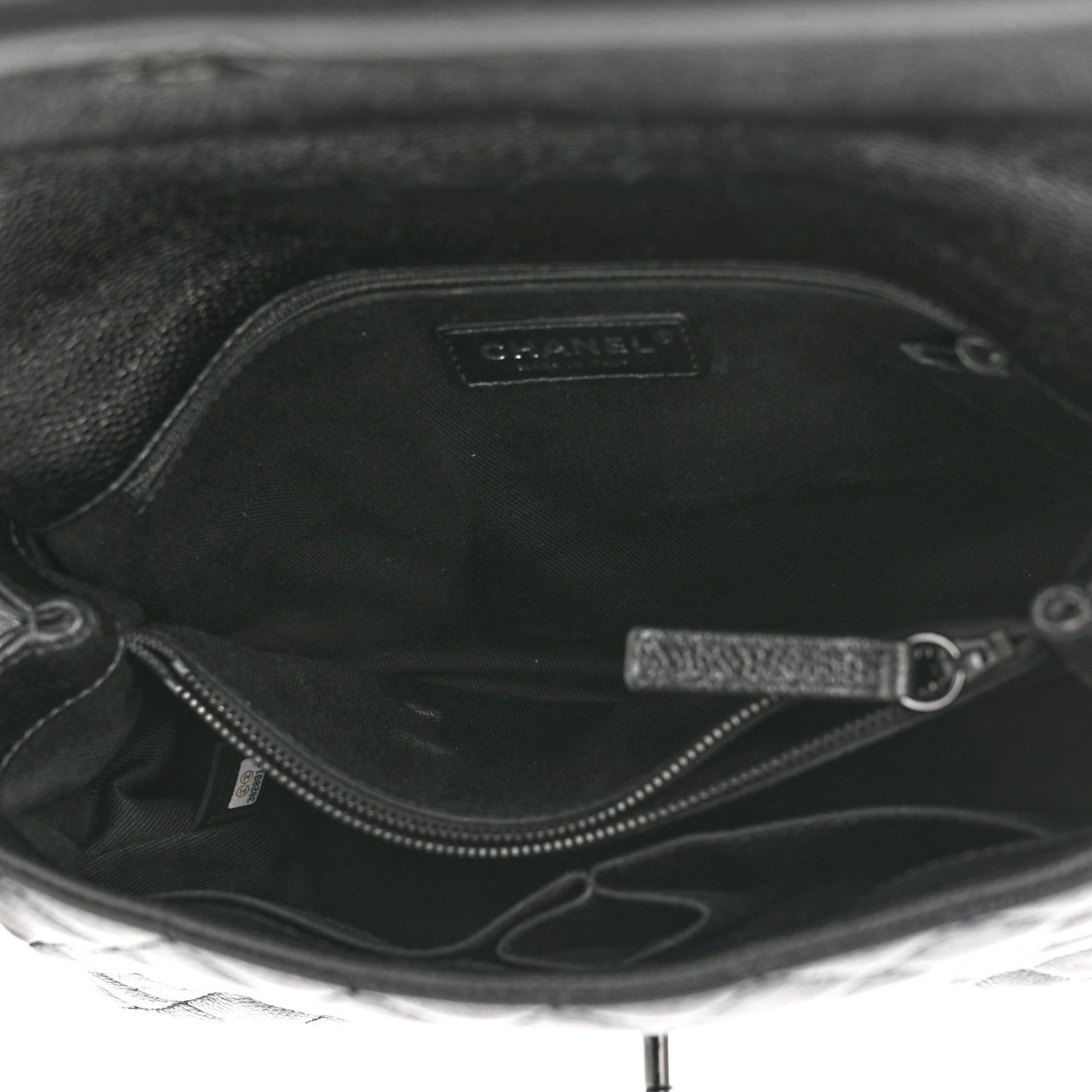 Chanel Caviar Quilted Small Coco Handle Flap So Black 5 of 12