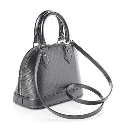Louis Vuitton Epi Alma BB Anthracite Nacre 3 of 9