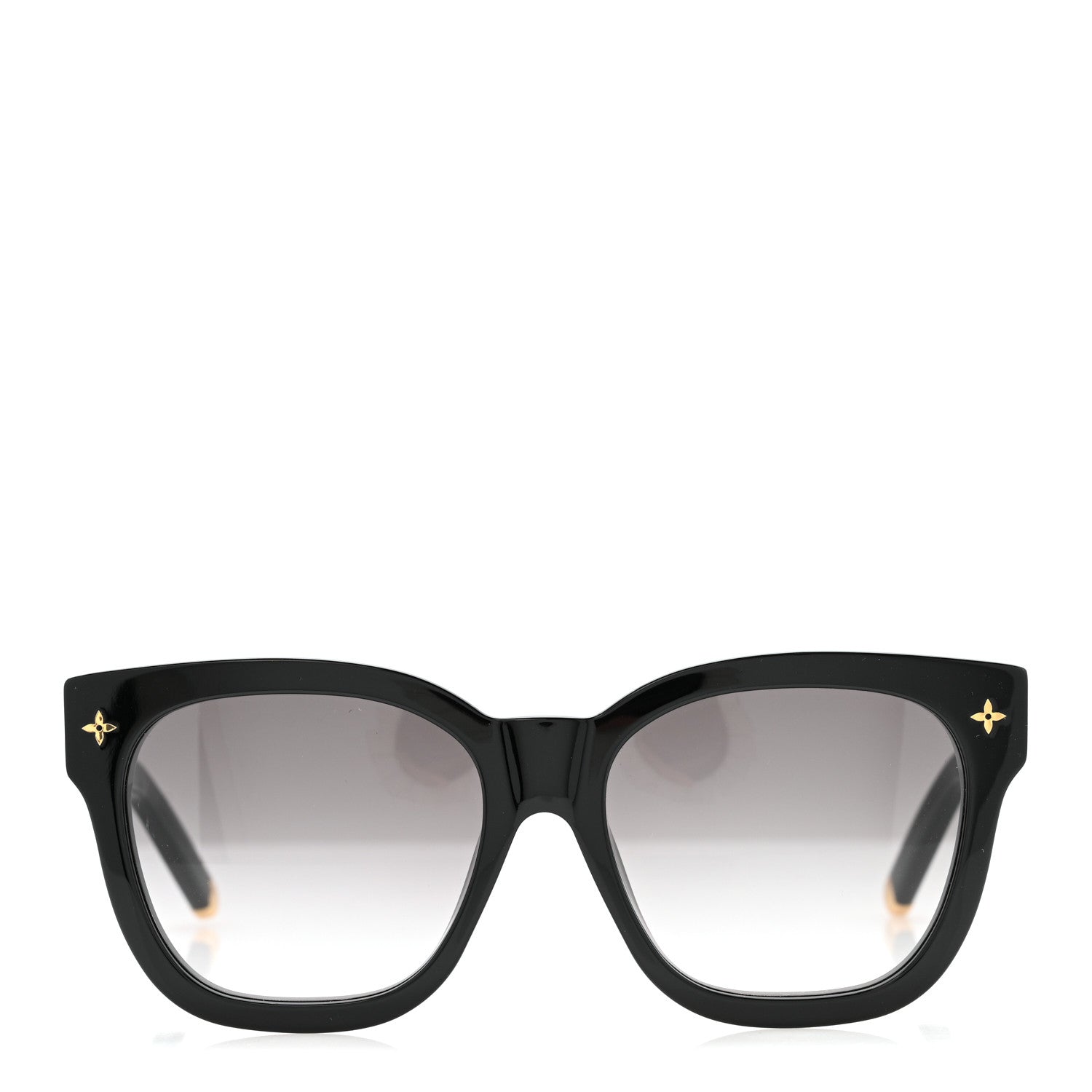 Louis Vuitton Acetate My Monogram Square Sunglasses Z1523E Black 2 of 7