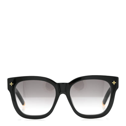 Louis Vuitton Acetate My Monogram Square Sunglasses Z1523E Black 2 of 7