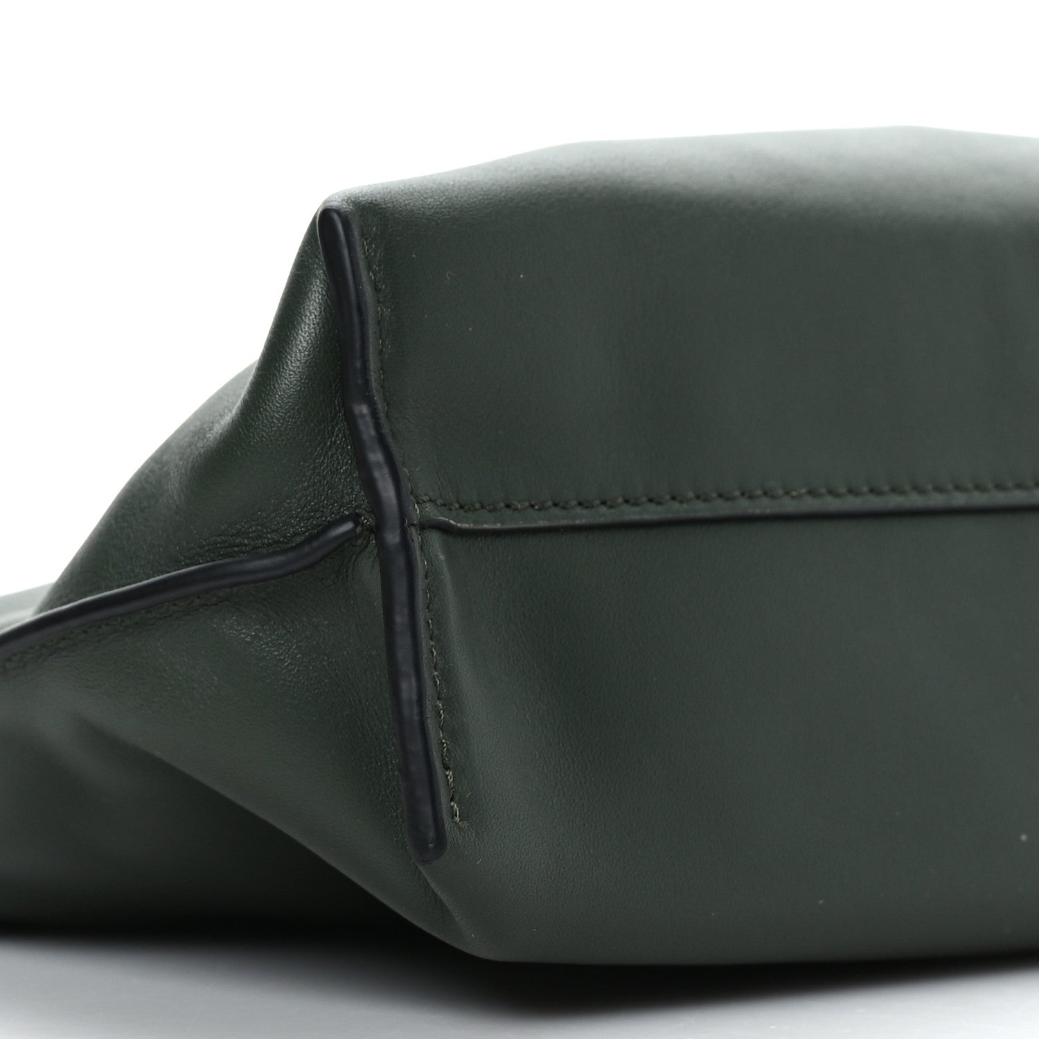 Loewe Calfskin Mini Flamenco Knot Clutch Vintage Khaki 7 of 8