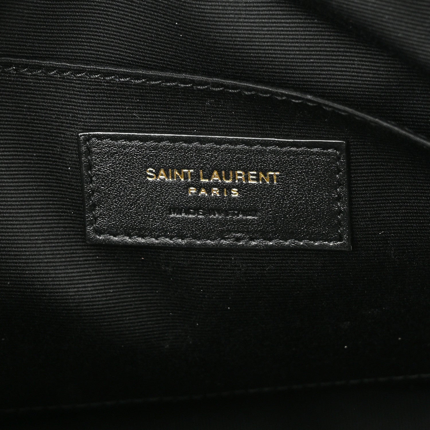 Saint Laurent Calfskin Matelasse Monogram Lou Camera Bag Dark Latte 5 of 9