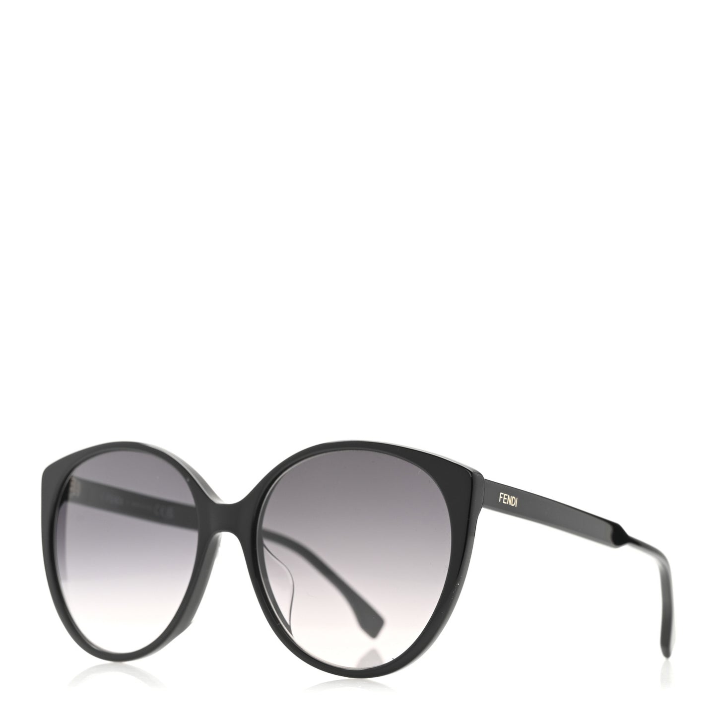 Acetate Cat Eye Sunglasses FE40029U Black