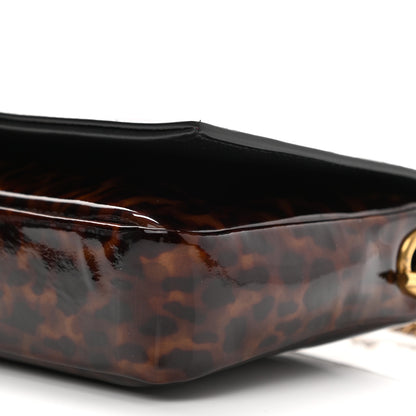 Saint Laurent Patent Monogram Tassel Kate 99 Tortoise 10 of 11
