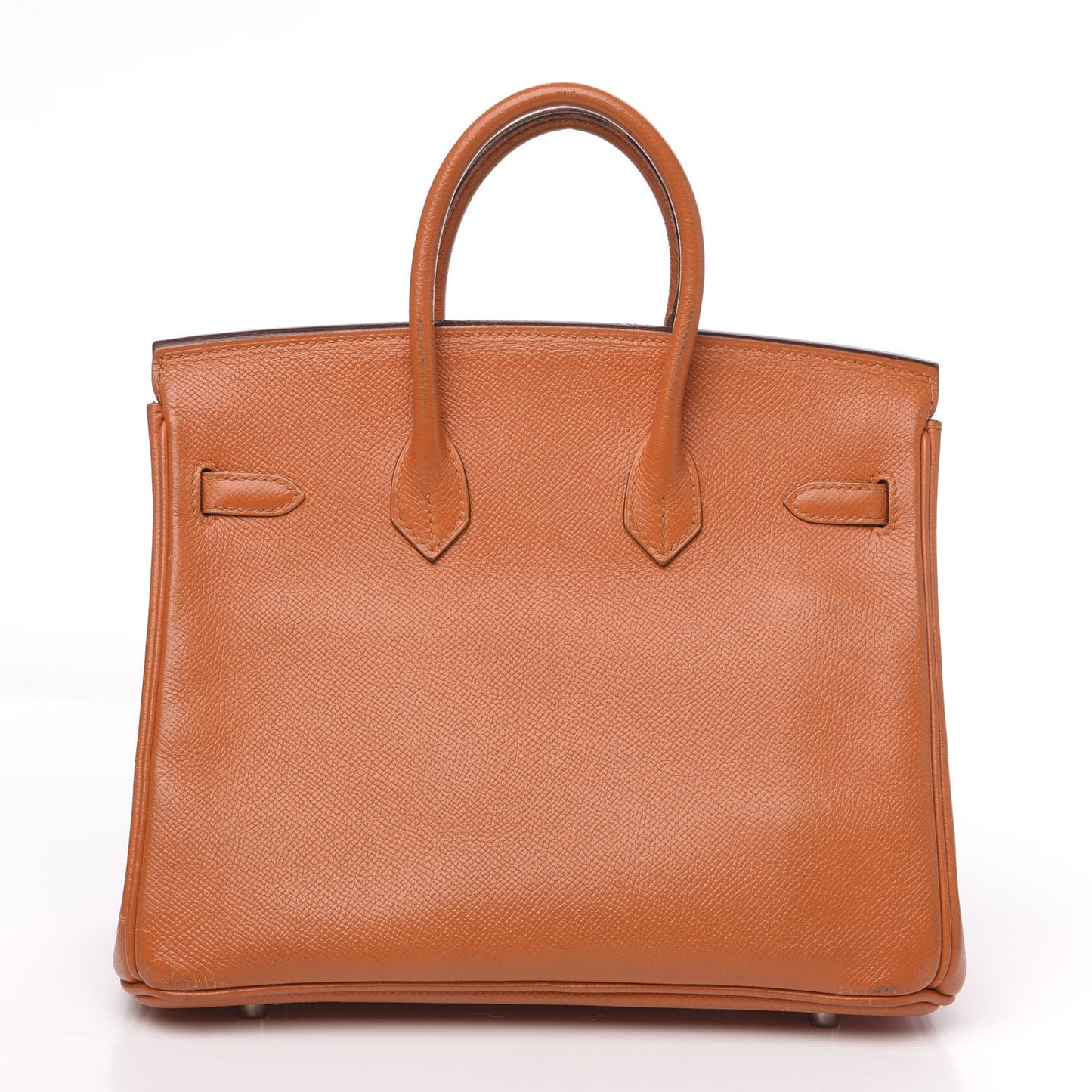 Epsom Birkin 25 Orange