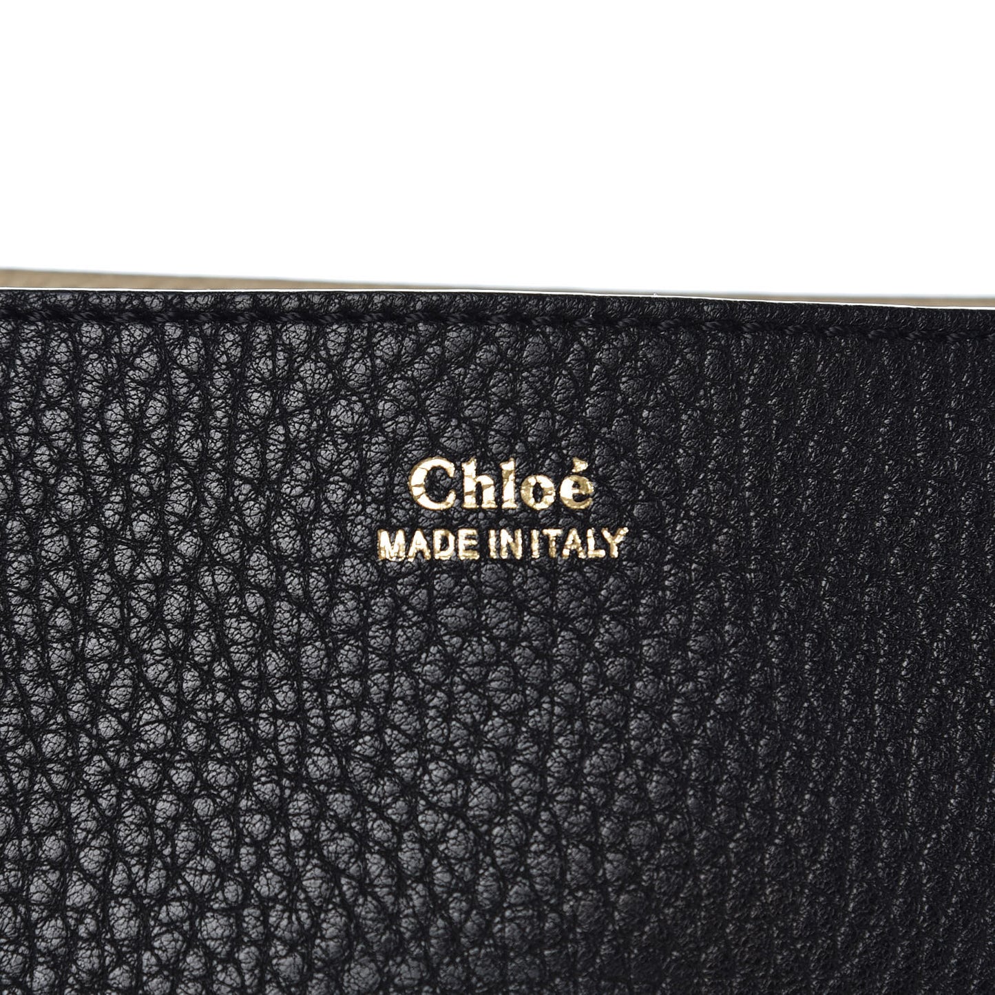 Grained Lambskin Drew Shoulder Bag Black