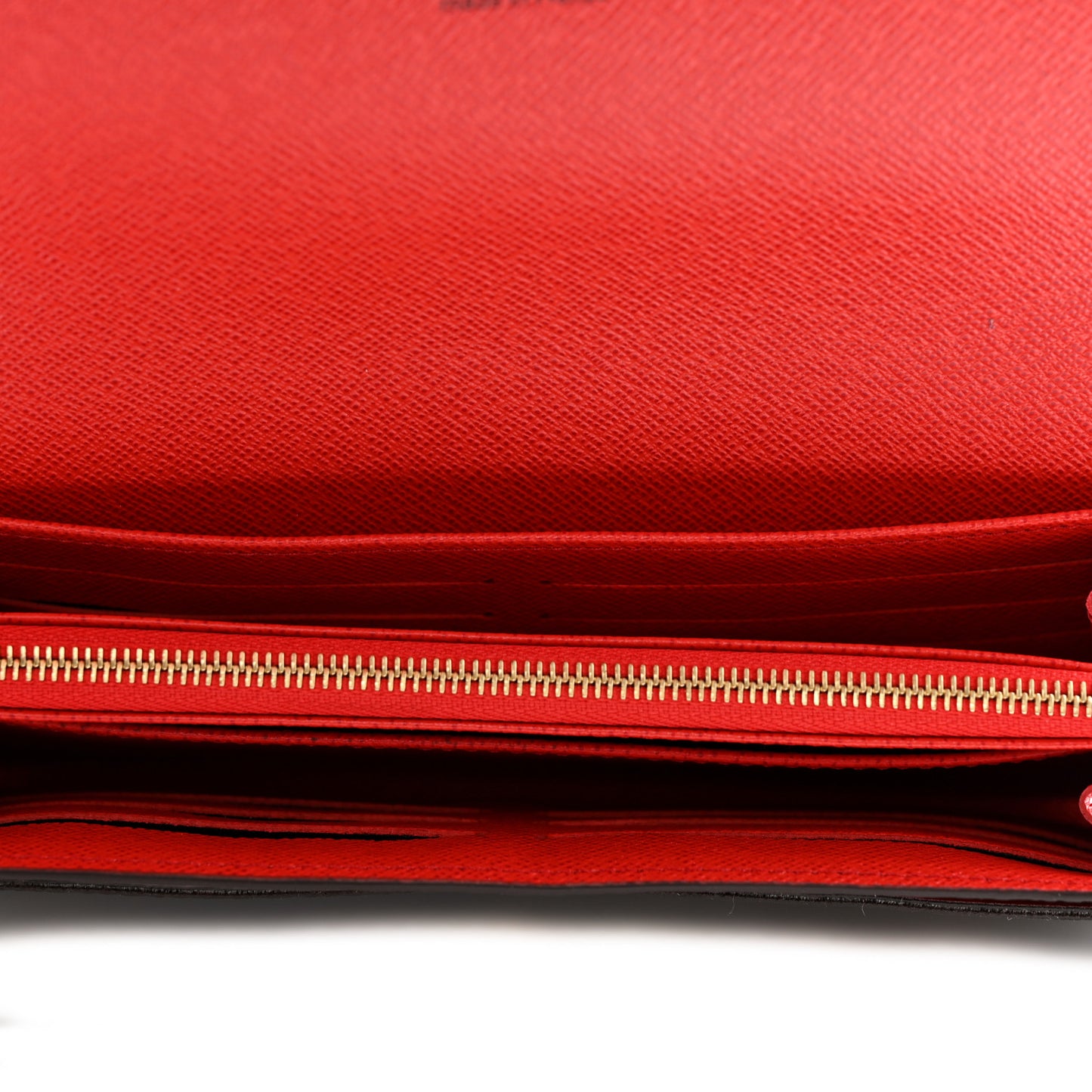 Monogram Sarah Wallet NM Coquelicot