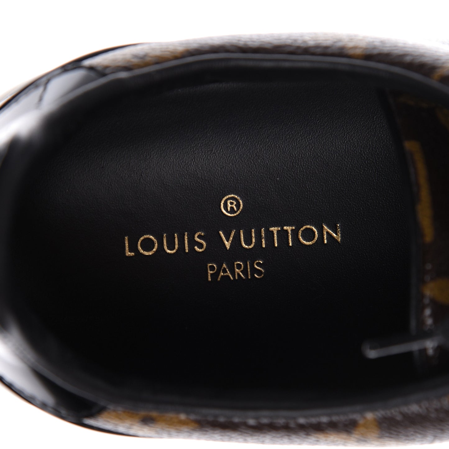Patent Monogram Frontrow Sneakers 39