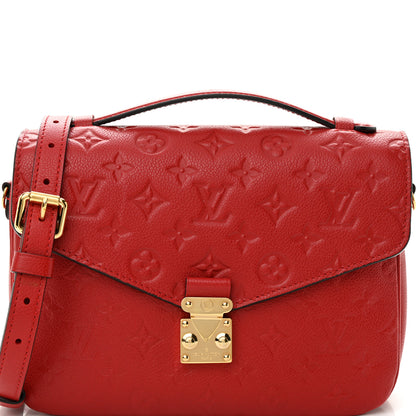 Louis Vuitton Empreinte Pochette Metis Cherry 7 of 9