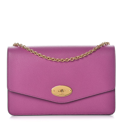 Mulberry Small Classic Grain Calfskin Medium Darley Orchid 1 of 10