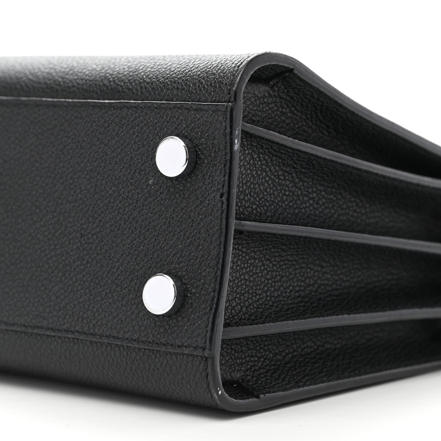 Saint Laurent Grained Calfskin Nano Sac De Jour Black 12 of 15