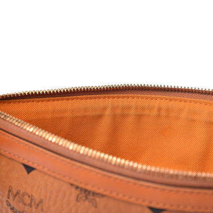 MCM Visetos Mini Pouch Cognac 10 of 14