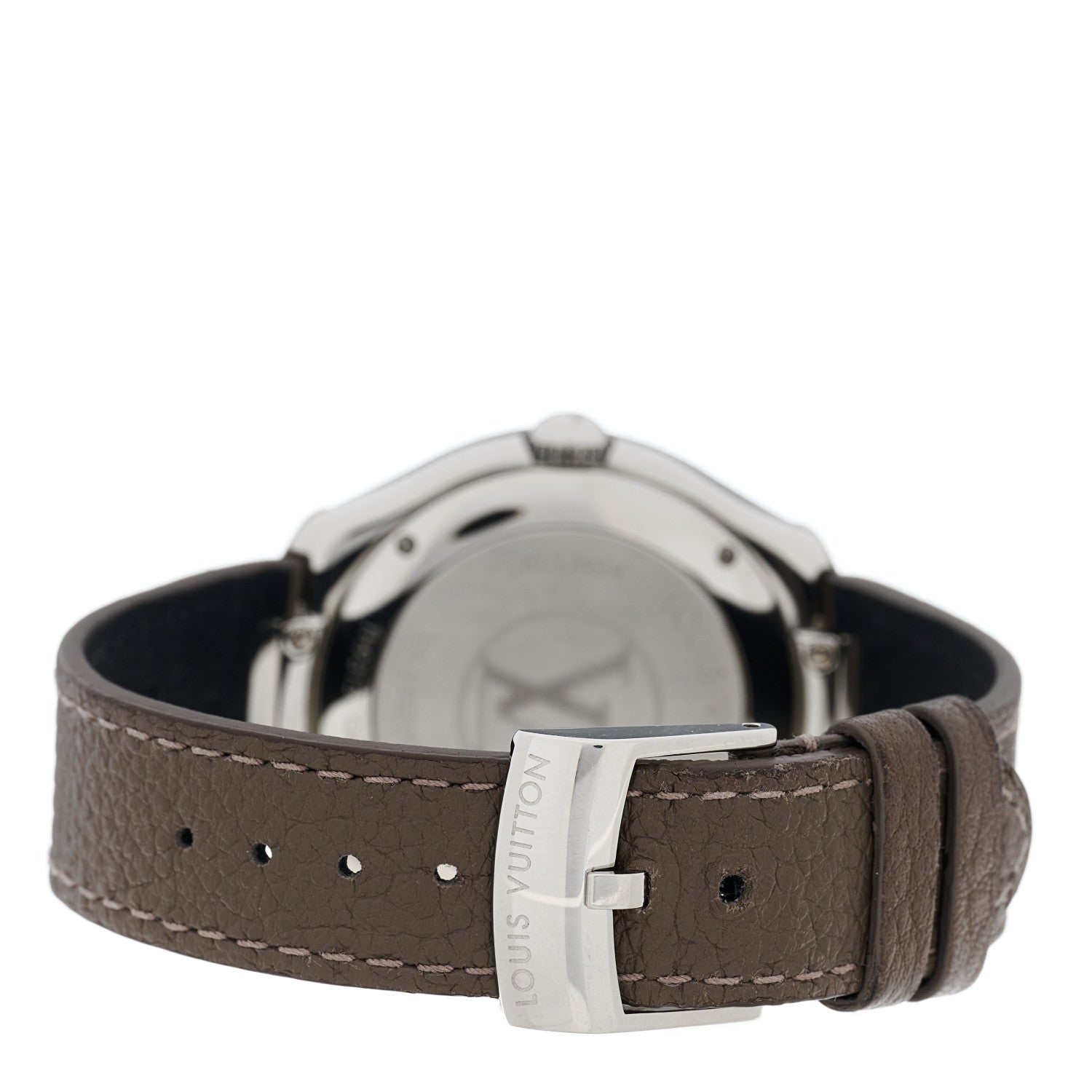 Louis Vuitton Stainless Steel Calfskin 36mm Fifty-Five Automatic Watch 3 of 6