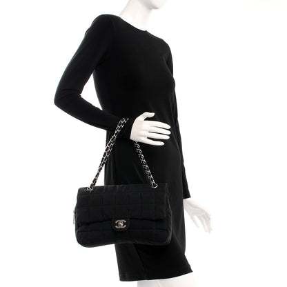 Chanel Nylon Square Quilted Flap Black 3 of 8