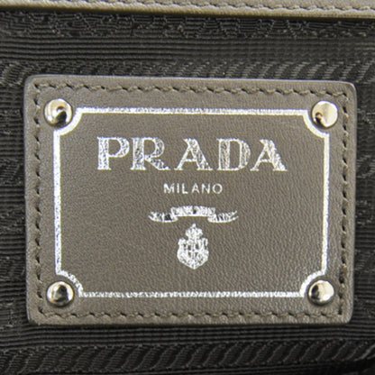 Prada Soft Calf Chain Tote Bambu 10 of 14