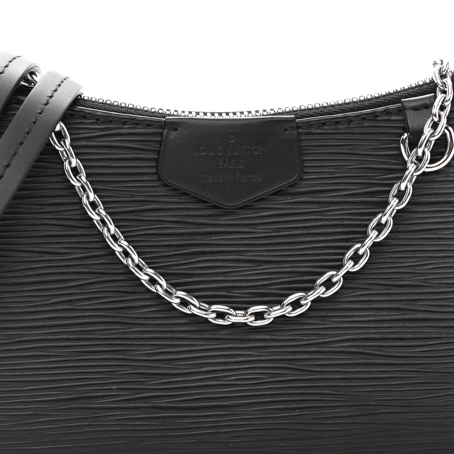 Louis Vuitton Epi Easy Pouch On Strap Black 6 of 9