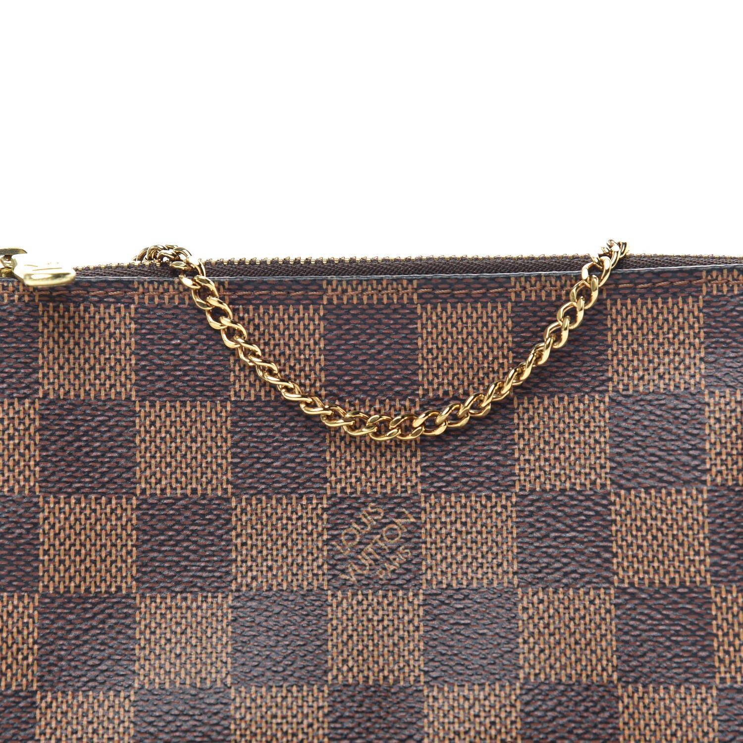 Louis Vuitton Damier Ebene Mini Pochette Accessories 8 of 11