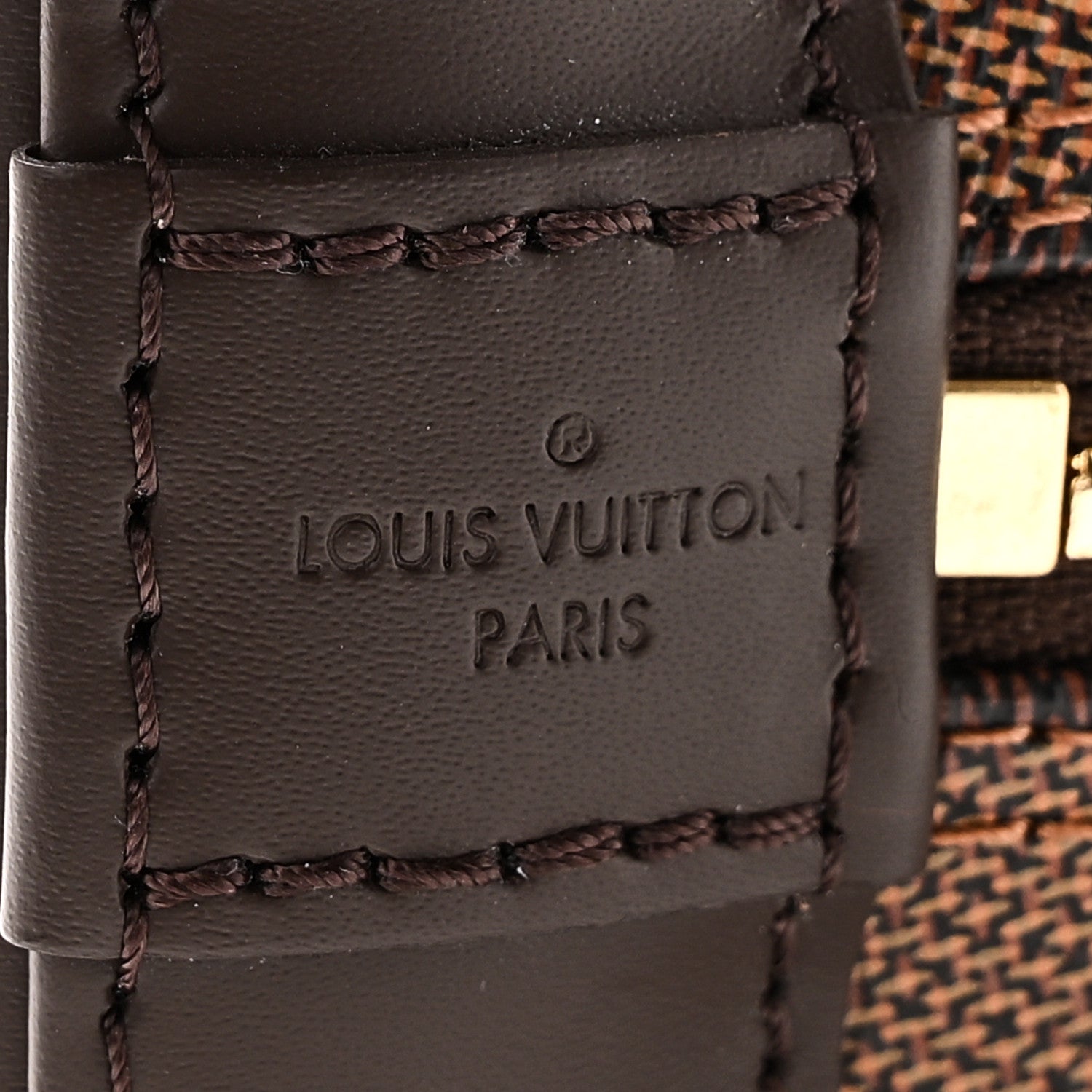Louis Vuitton Damier Ebene Alma BB 6 of 9