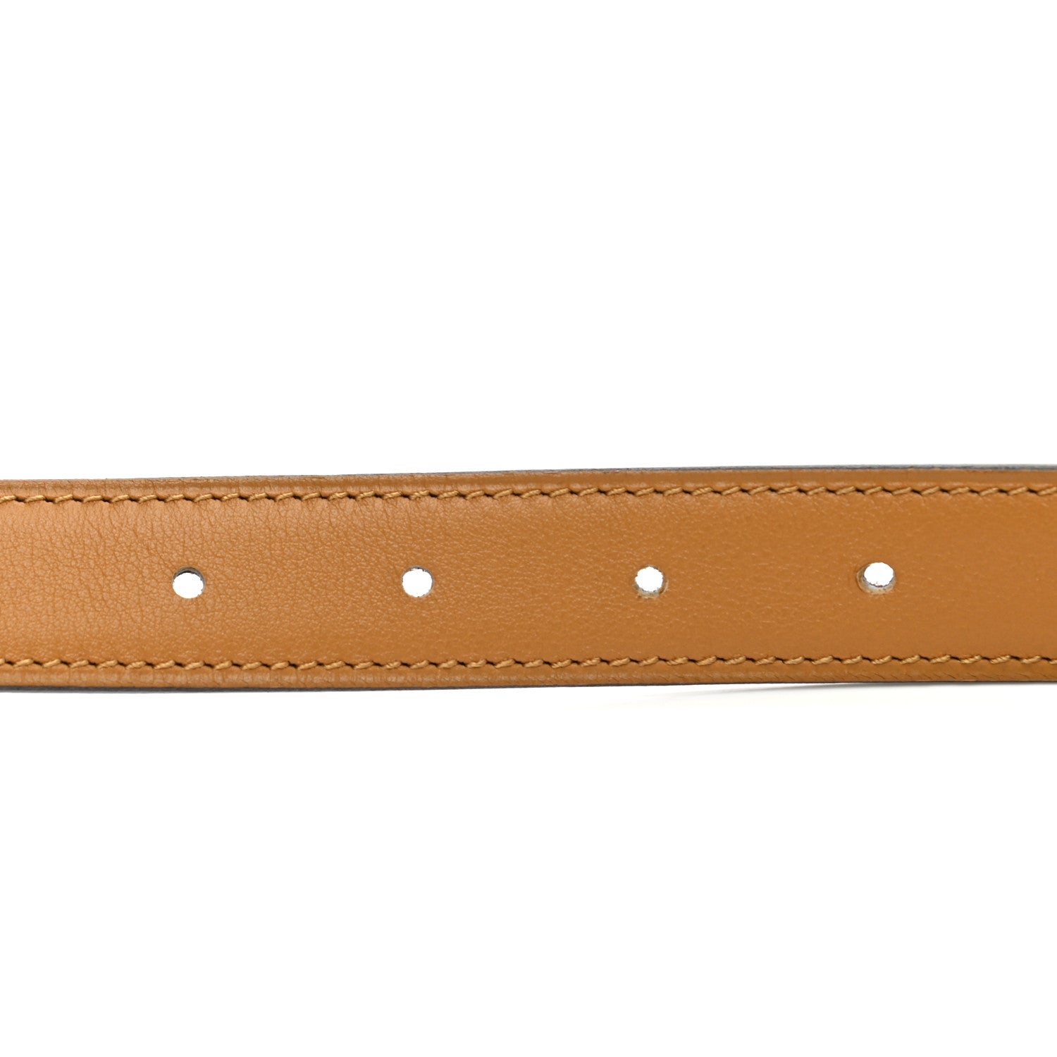 Hermes Swift Epsom 24mm Belt Strap 75 Ochre Etain 4 of 8
