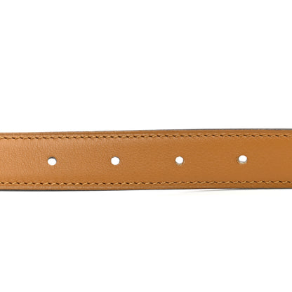 Hermes Swift Epsom 24mm Belt Strap 75 Ochre Etain 4 of 8