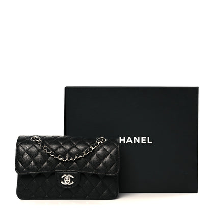 Chanel Caviar Quilted Small Double Flap Black 12 of 12