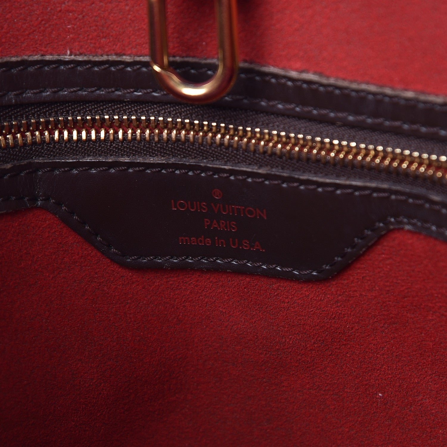 Louis Vuitton Damier Ebene Hampstead MM 6 of 29