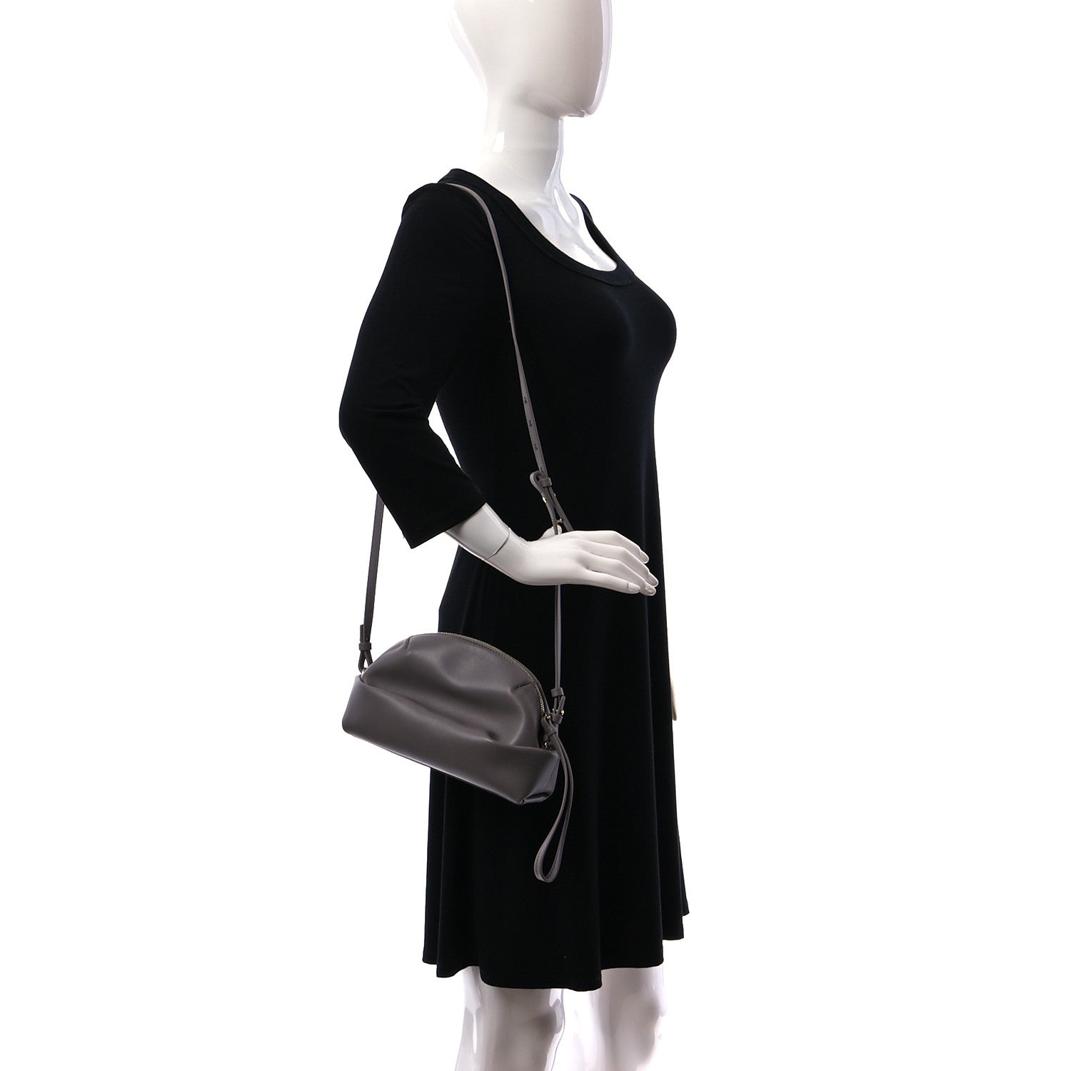 Chloe Calfskin Mini Judy Shoulder Bag Cashmere Grey 2 of 11