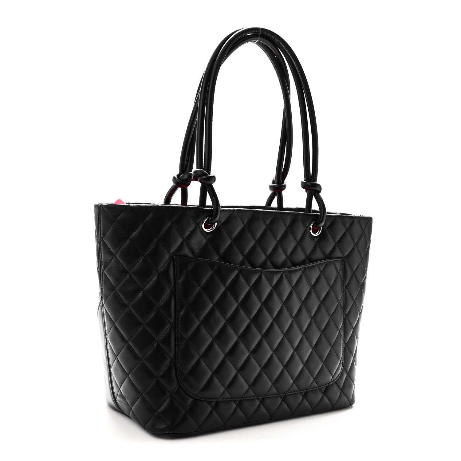 Chanel Calfskin Quilted Large Cambon Tote Black 3 of 10