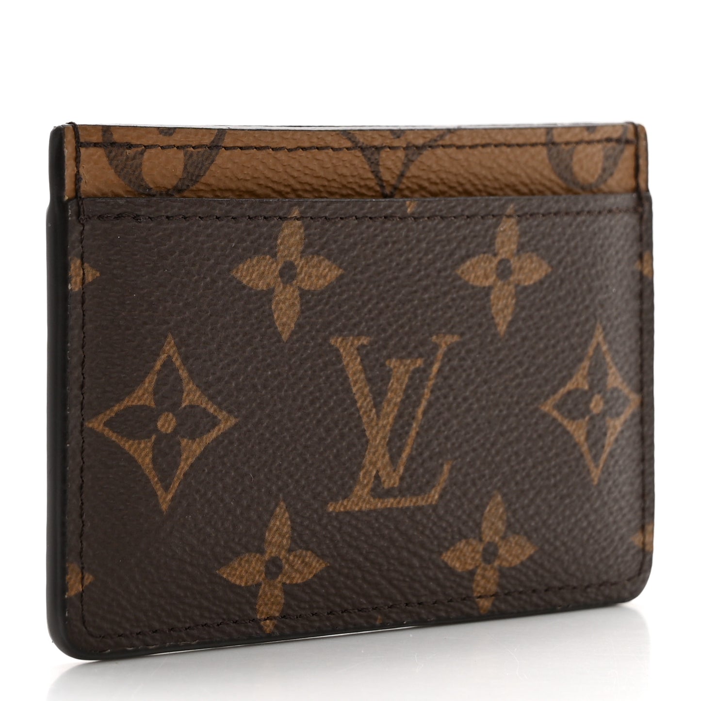 Reverse Monogram Card Holder